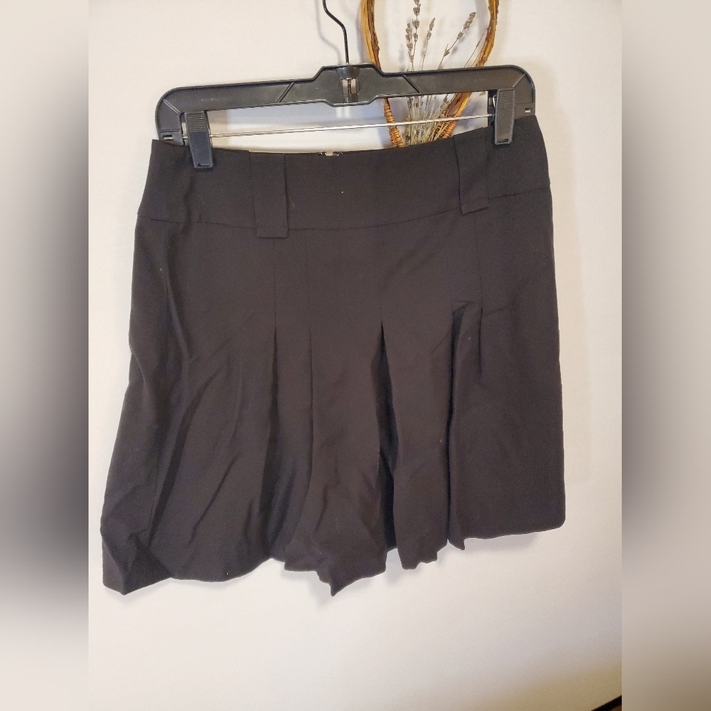 Ann Taylor Black Pleated Skirt - Picture 3 of 9